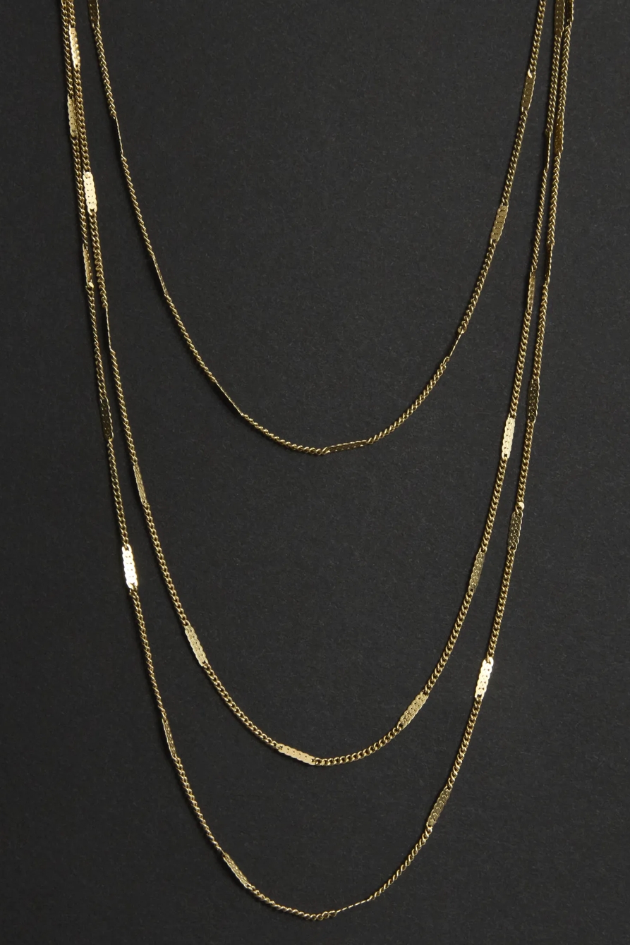 Long Layered Necklace, image 2