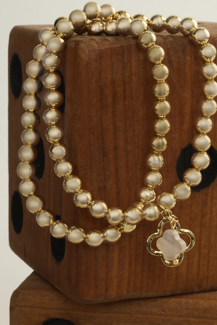 Clover Pendant Bracelet, image 2