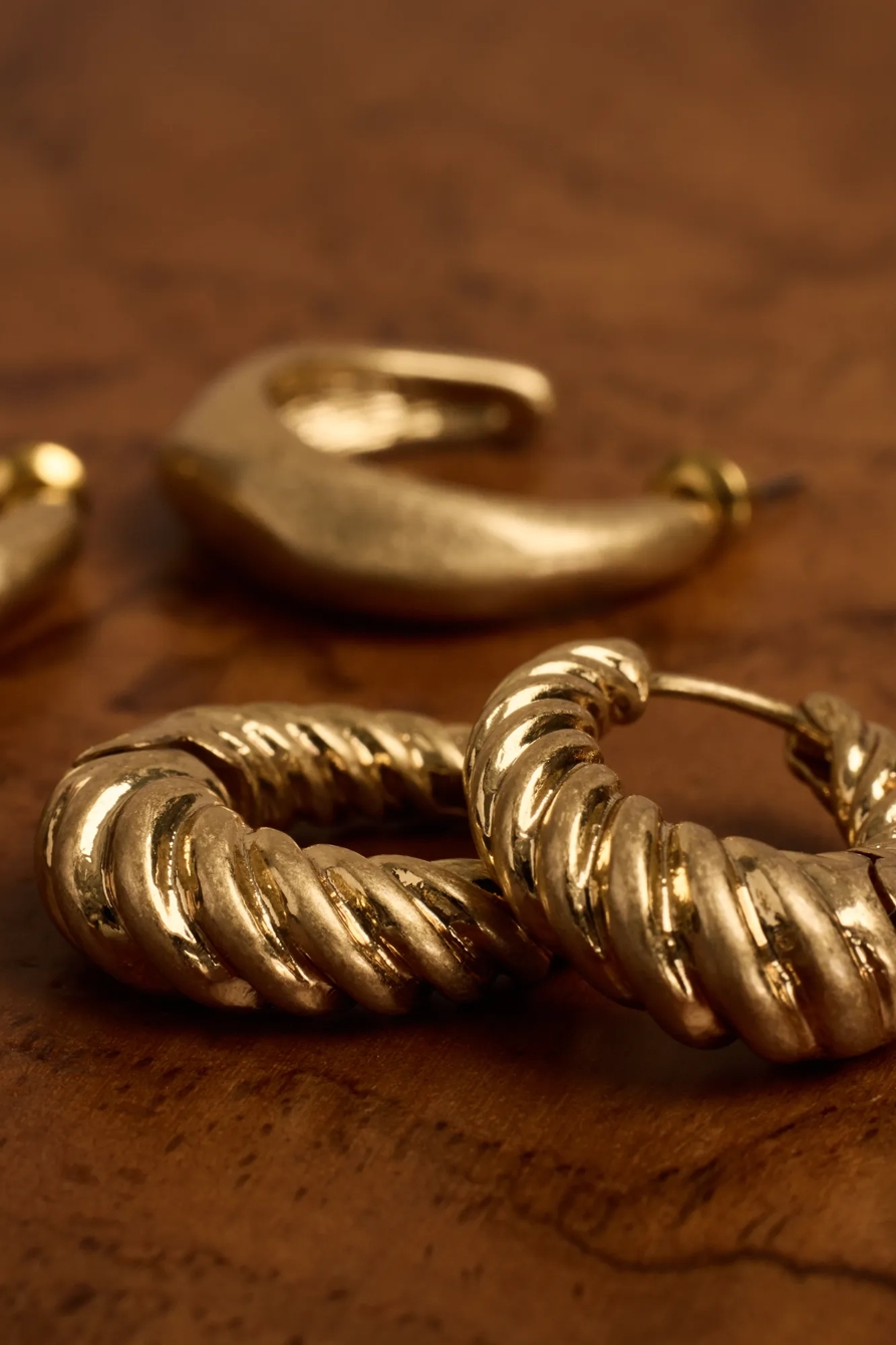 MULTI HOOP EARRING SET, image 2