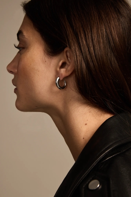 CURL HOOP EARRING, image 1