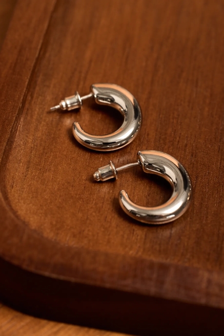 CURL HOOP EARRING, image 2