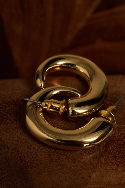 CURL HOOP EARRING, image 1