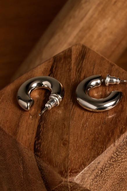 HALF HOOP EARRING, image 1