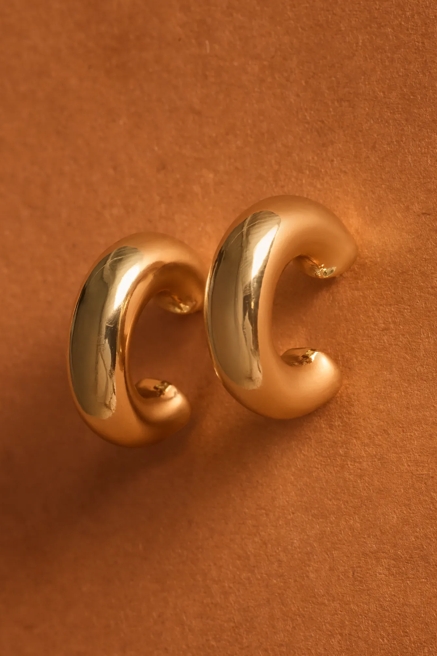 HALF HOOP EARRING, image 1