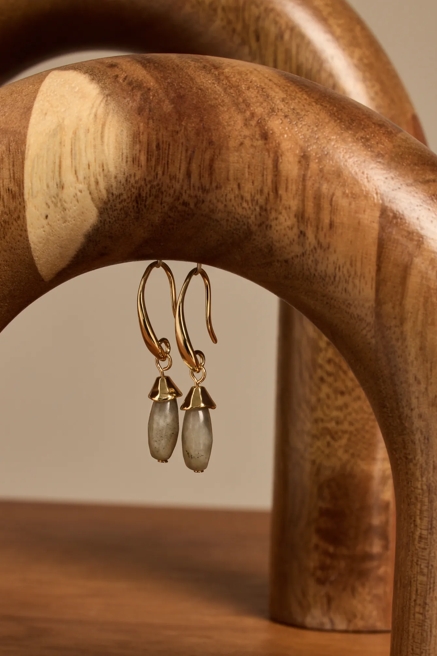 STONE DROP EARRINGS, image 1
