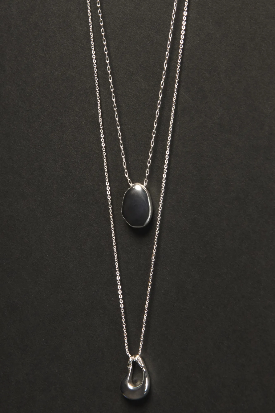 Teardrop Layered Necklace, image 2