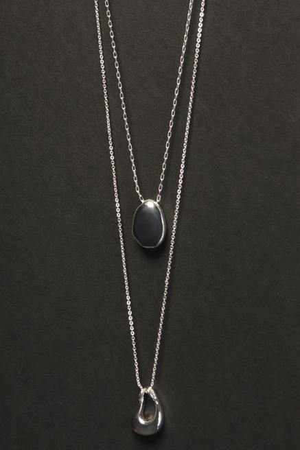 Teardrop Layered Necklace, image 2