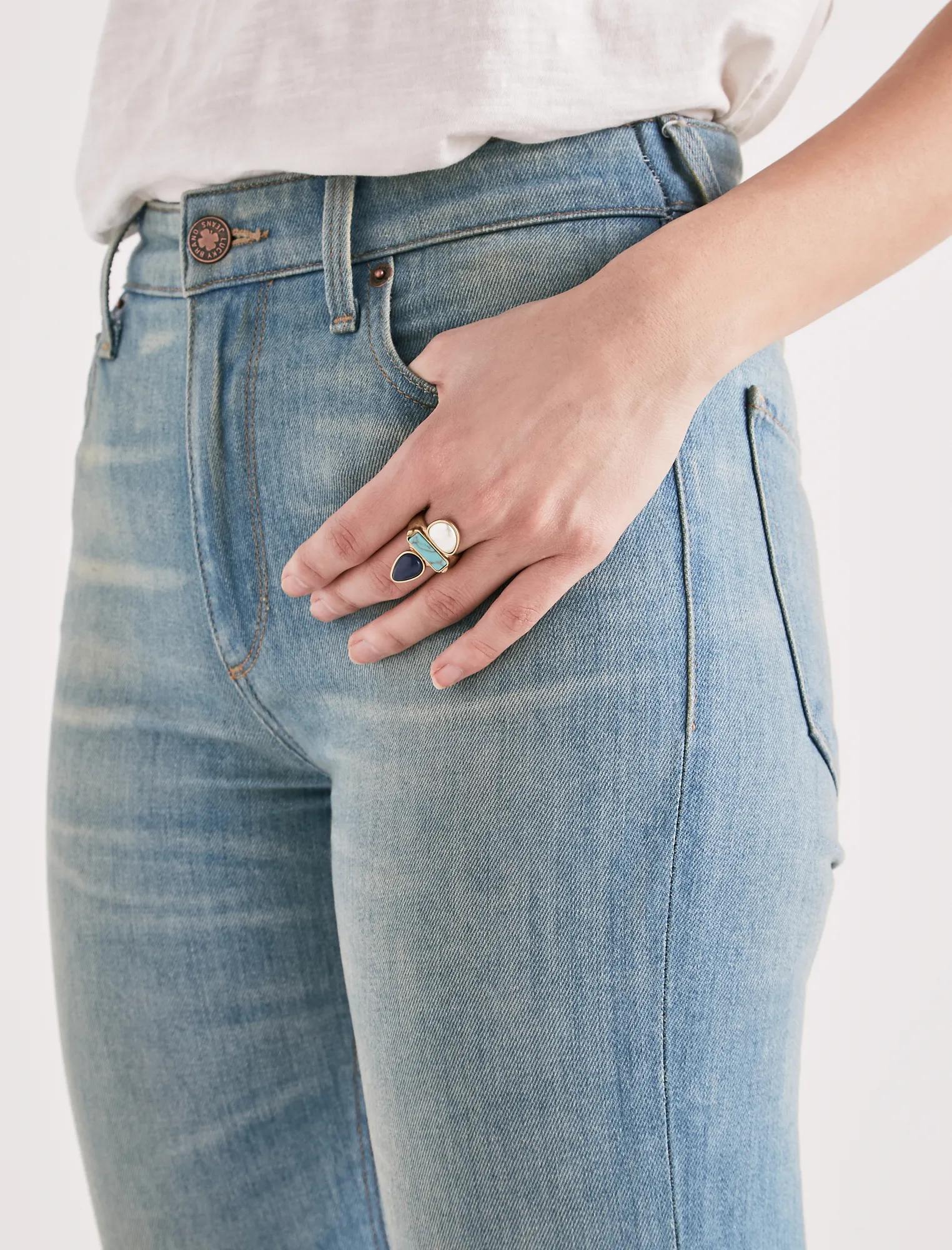 TURQUOISE PEARL RING, image 2