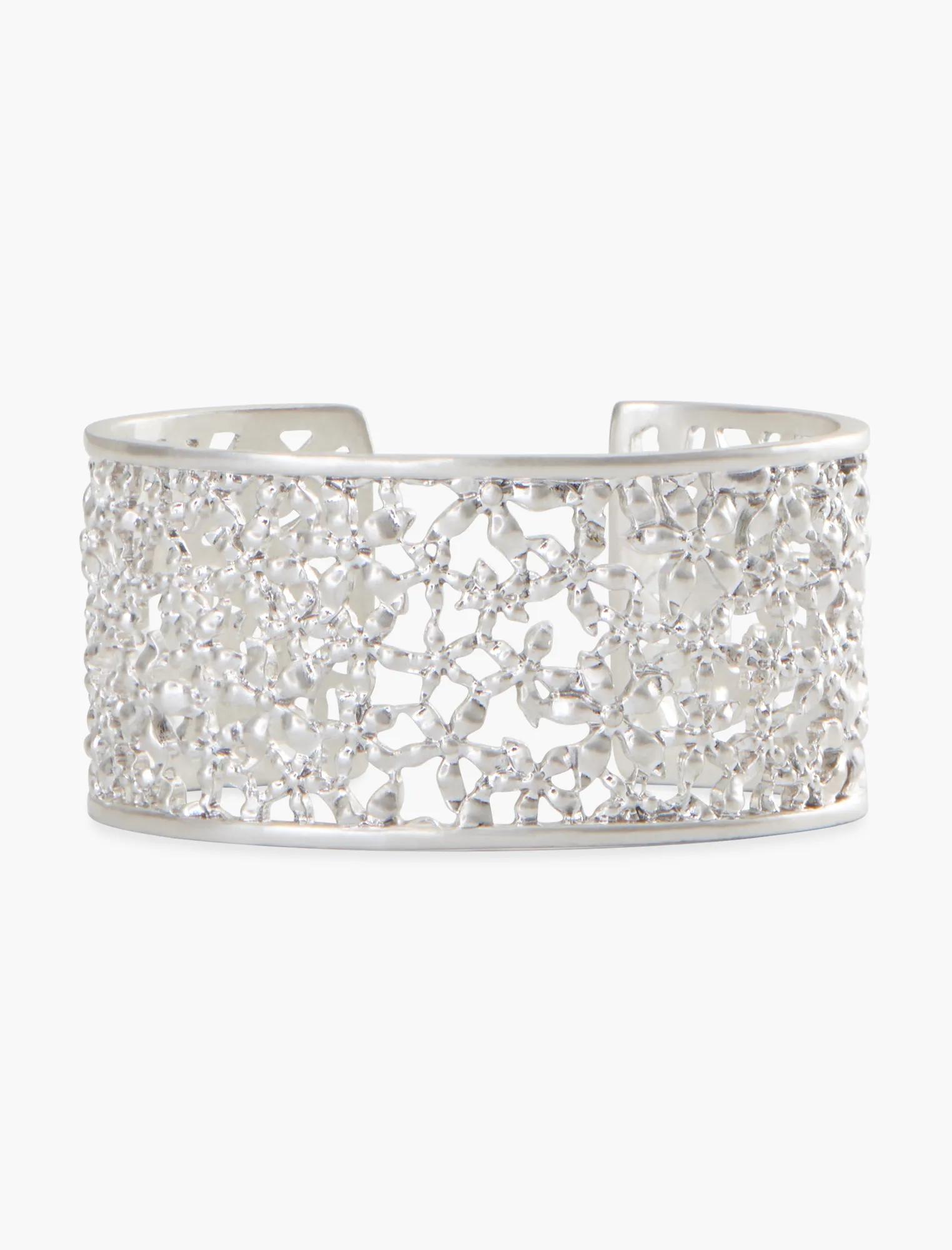 FLORAL OPENWORK CUFF, image 3