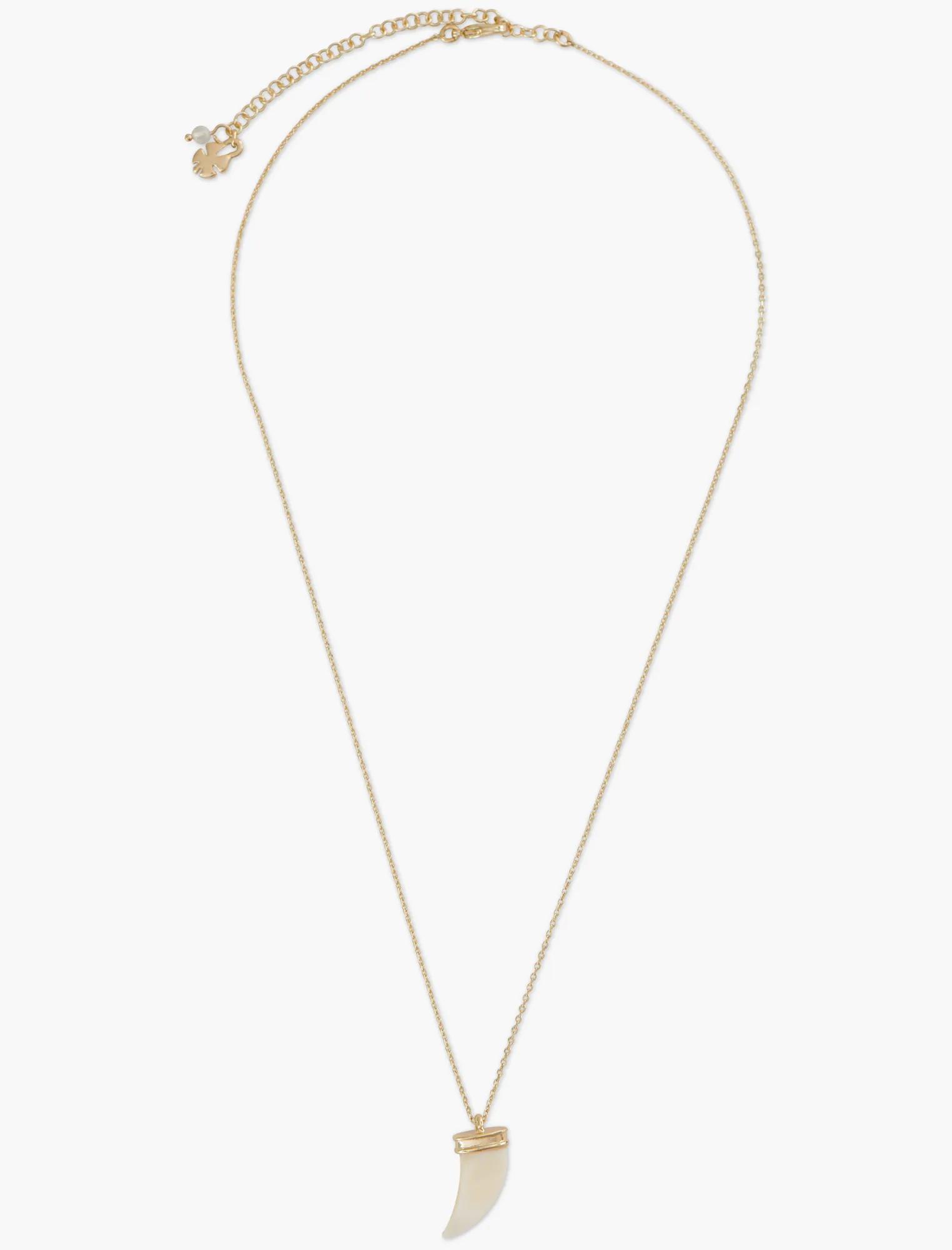 TUSK AND STONE NECKLACE SET, image 3