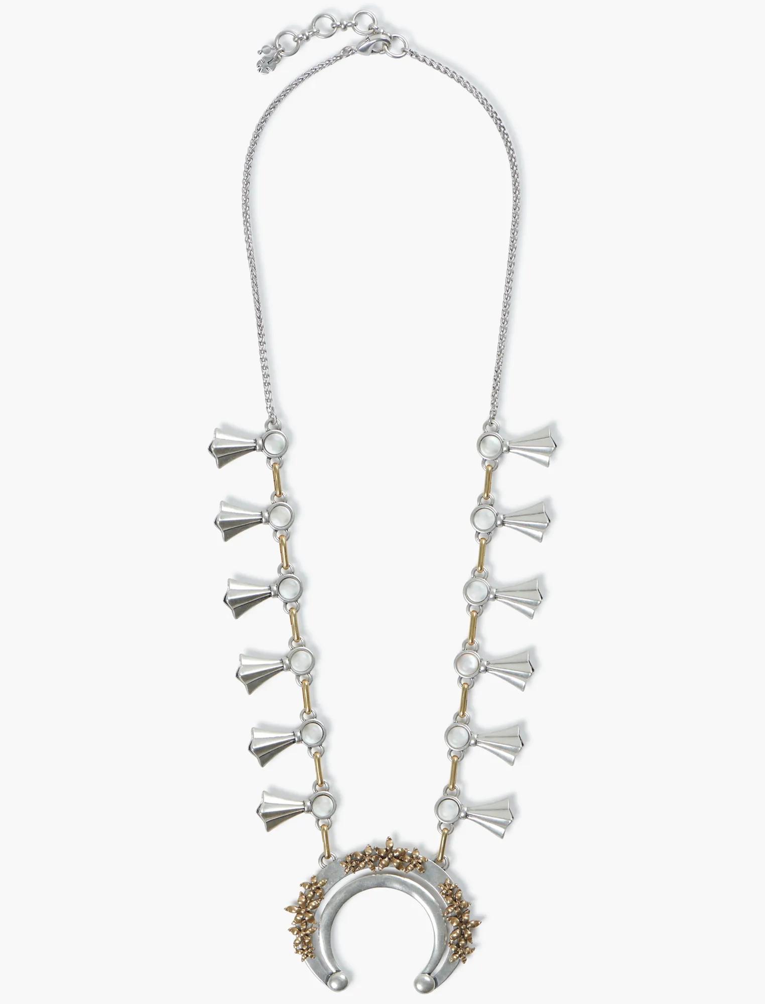 SQUASH BLOSSOM NECKLACE, image 1