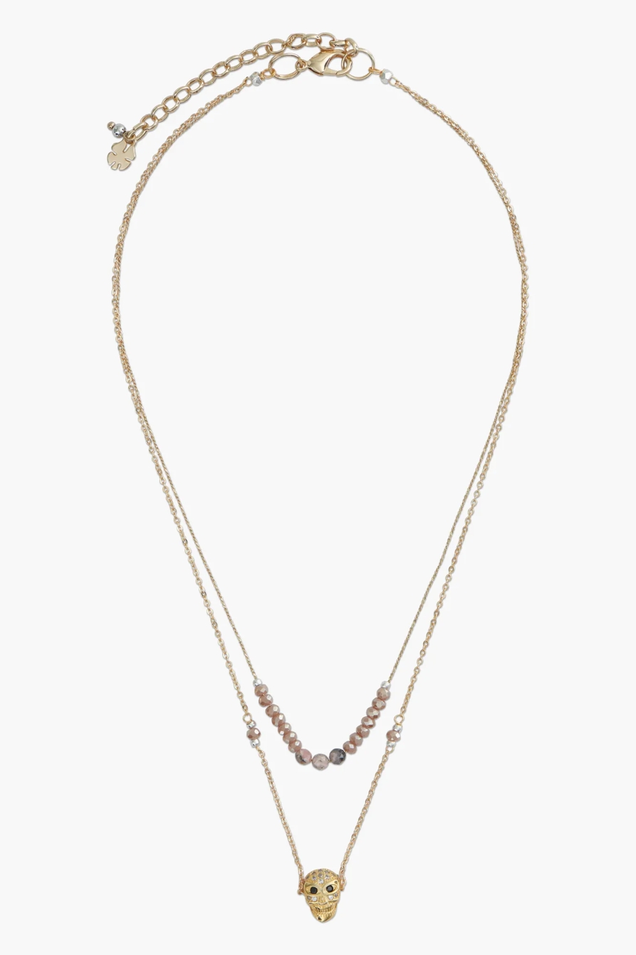 SKULL LAYER NECKLACE, image 1