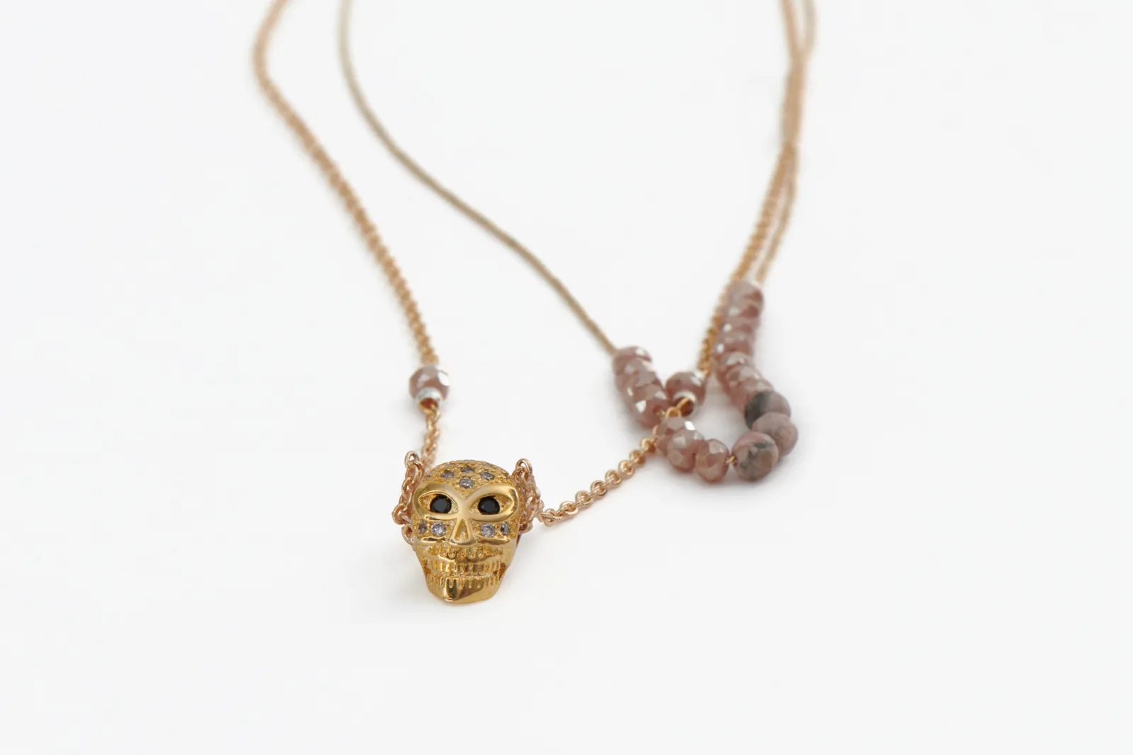SKULL LAYER NECKLACE, image 3