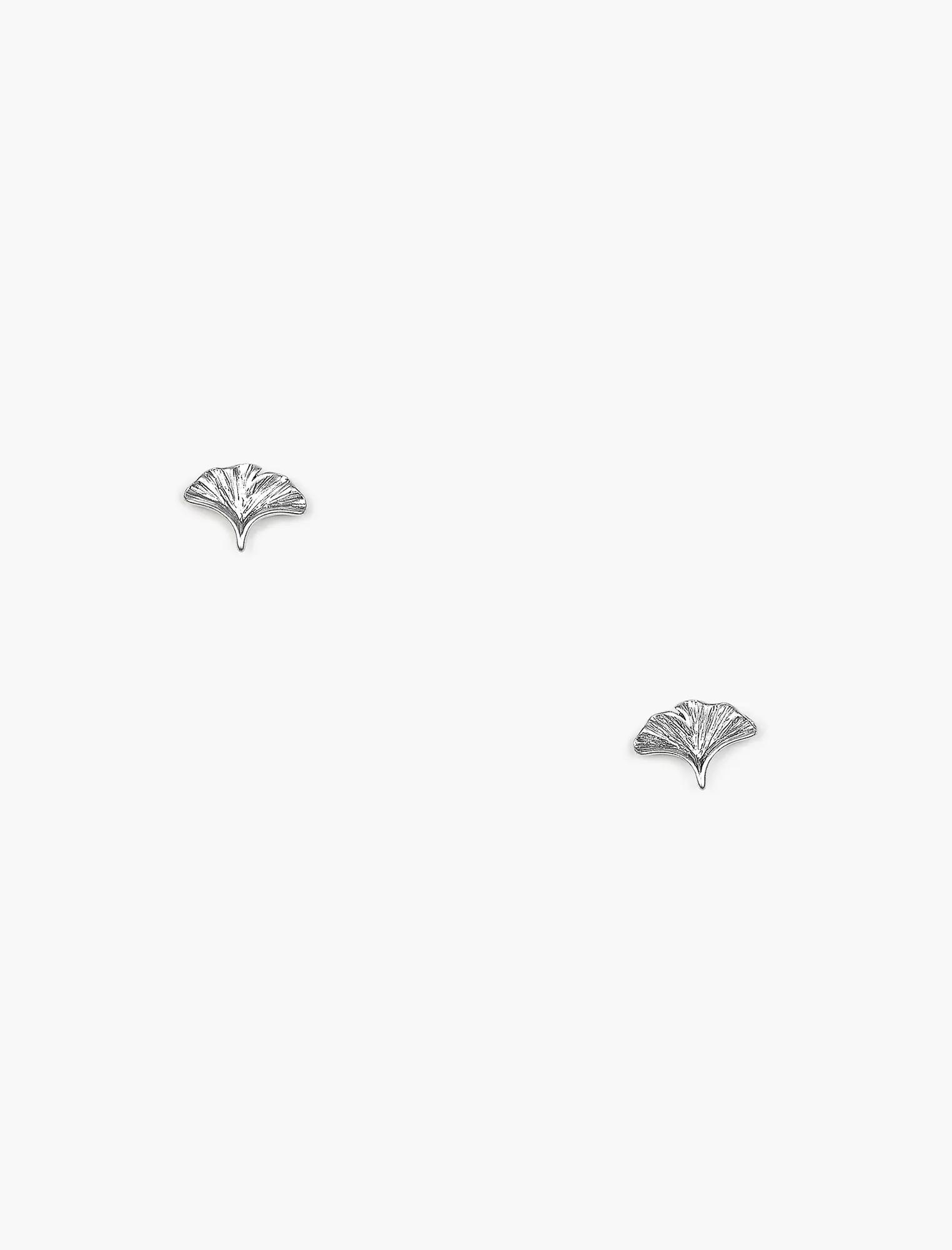 GINKGO STUD EARRINGS, image 2
