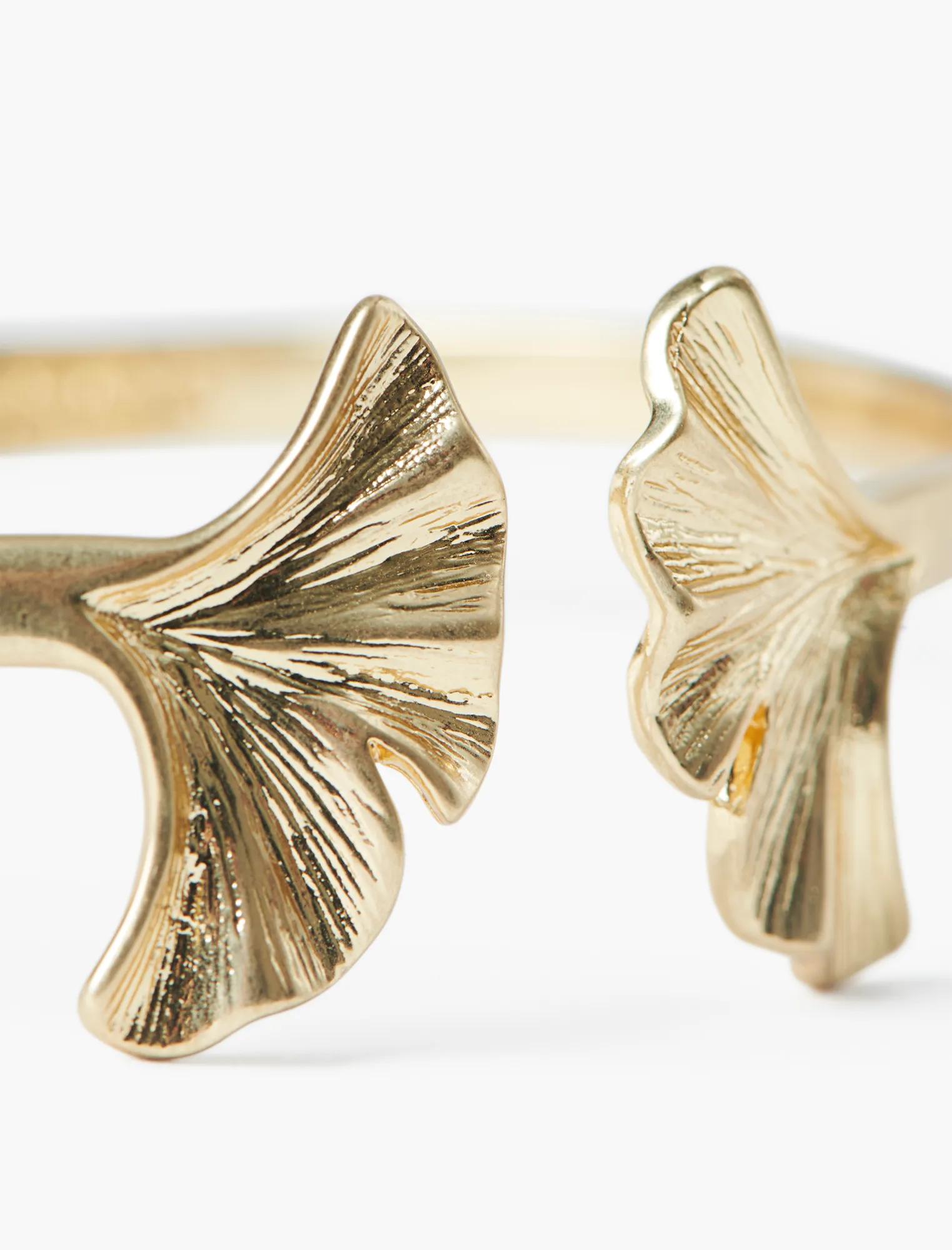 GINKGO HINGE CUFF, image 2