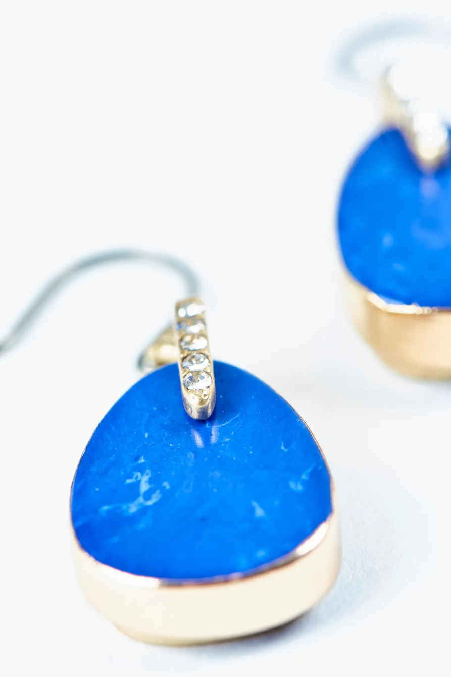STONE DROP EARRINGS, image 2
