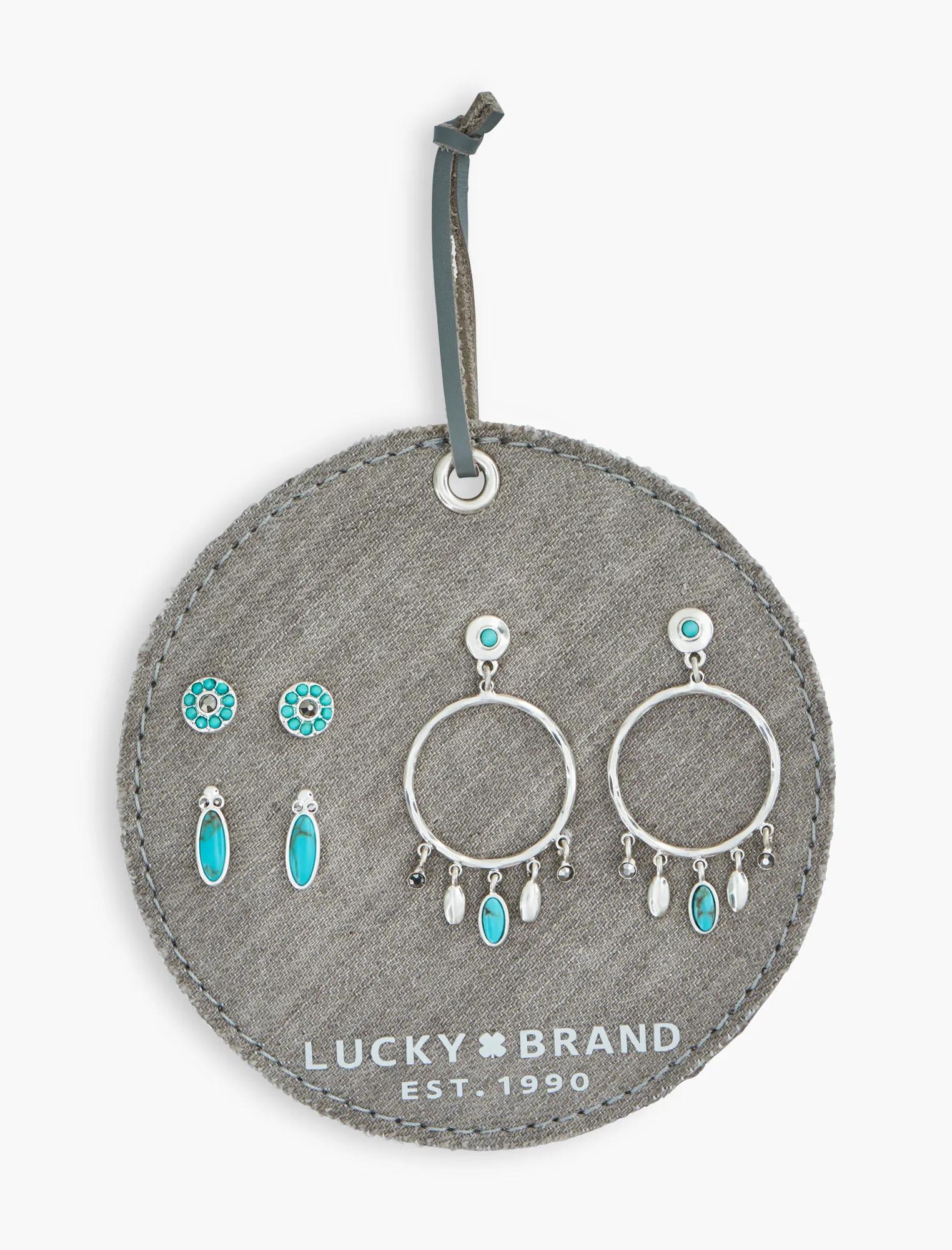 Turquoise Earring Set, image 1