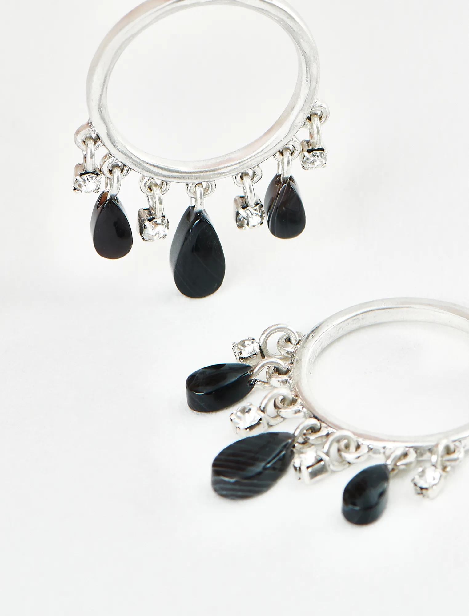 AGATE CHANDELIER EARRING, image 2