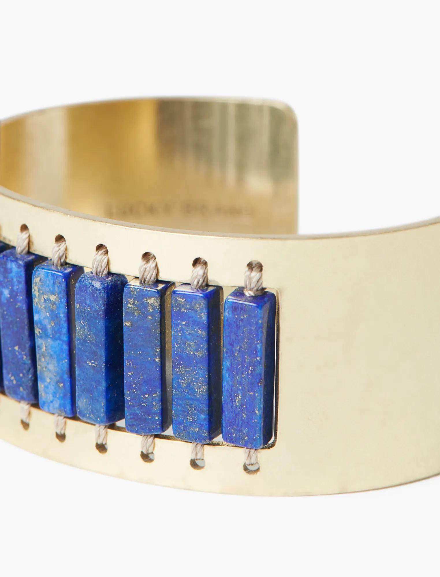 STONE BAR CUFF BRACELET, image 2