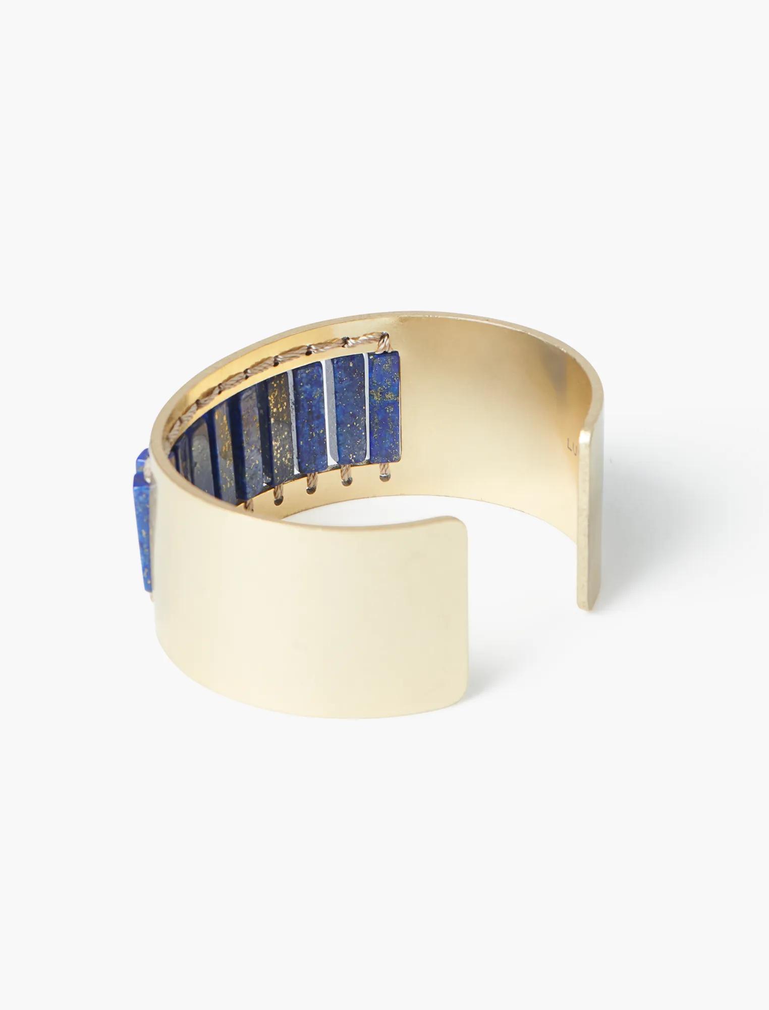 STONE BAR CUFF BRACELET, image 4