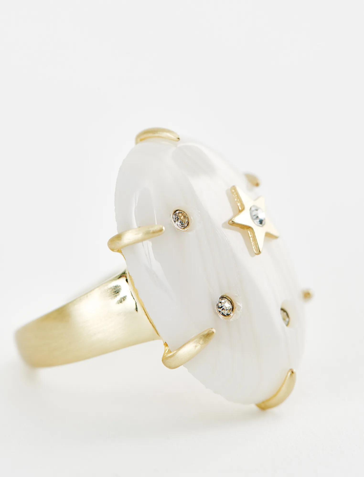 STAR AND PAVE RING, image 2