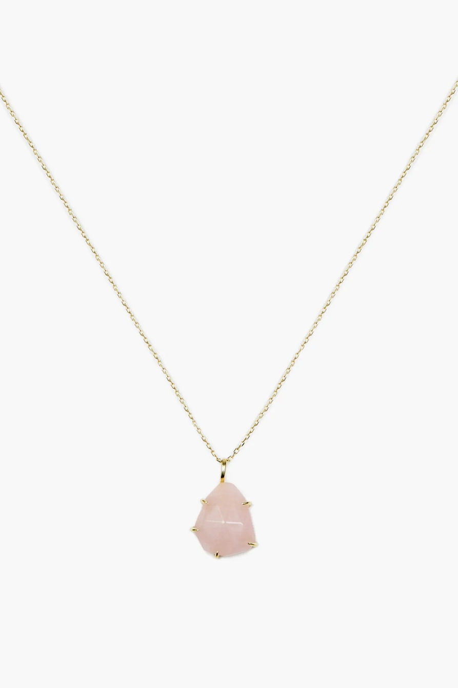 Rose Quartz Pendant Necklace, image 1