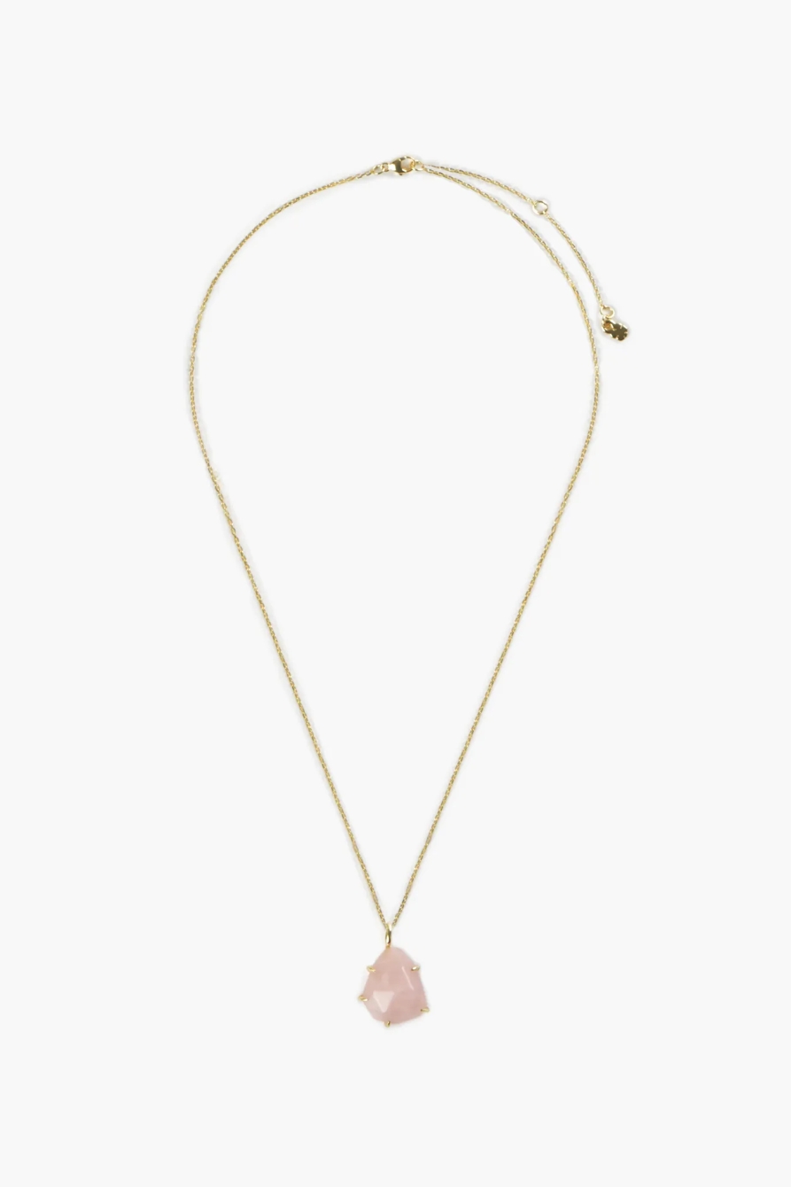 Rose Quartz Pendant Necklace, image 4