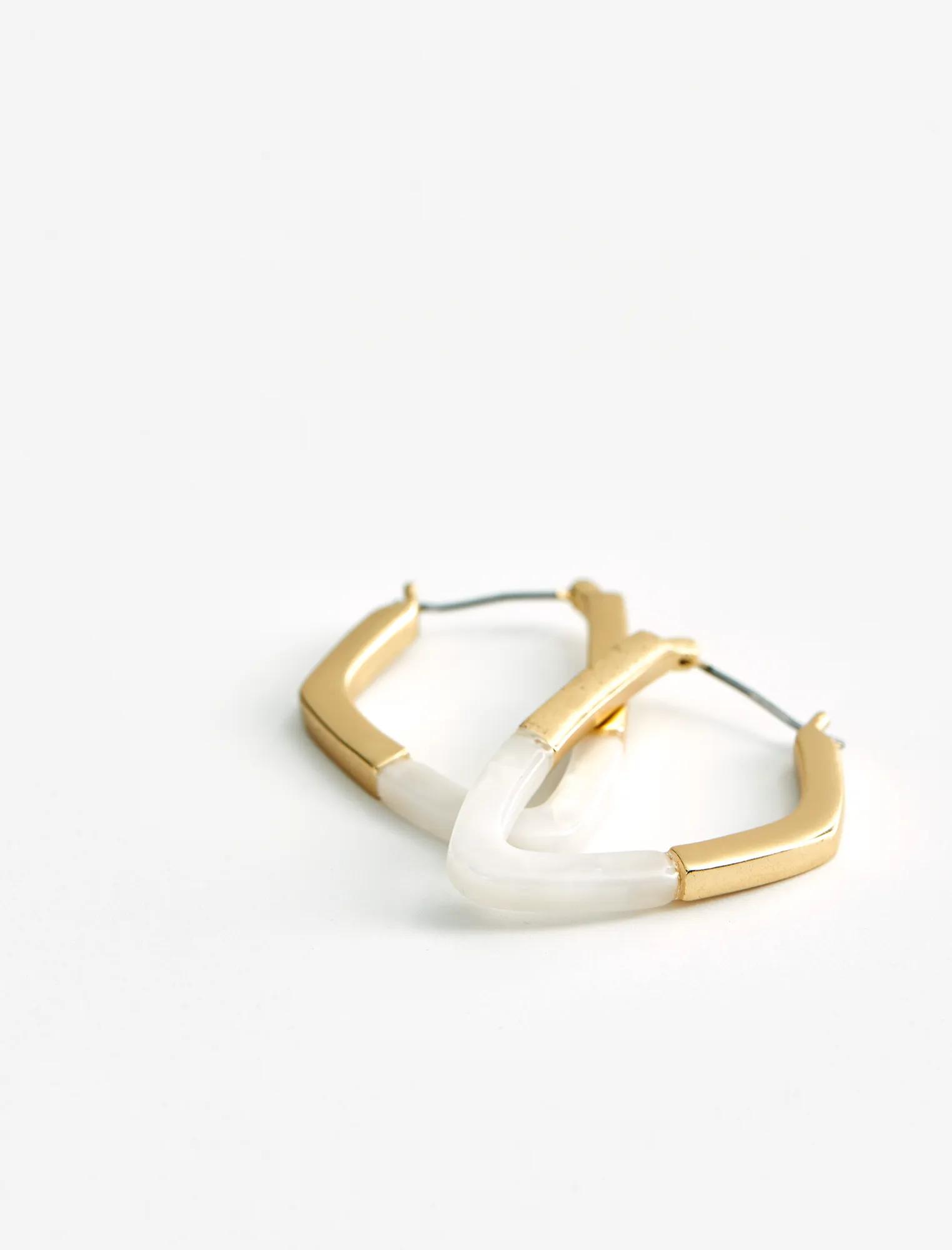 GEOMETRIC HOOP EARRINGS, image 3
