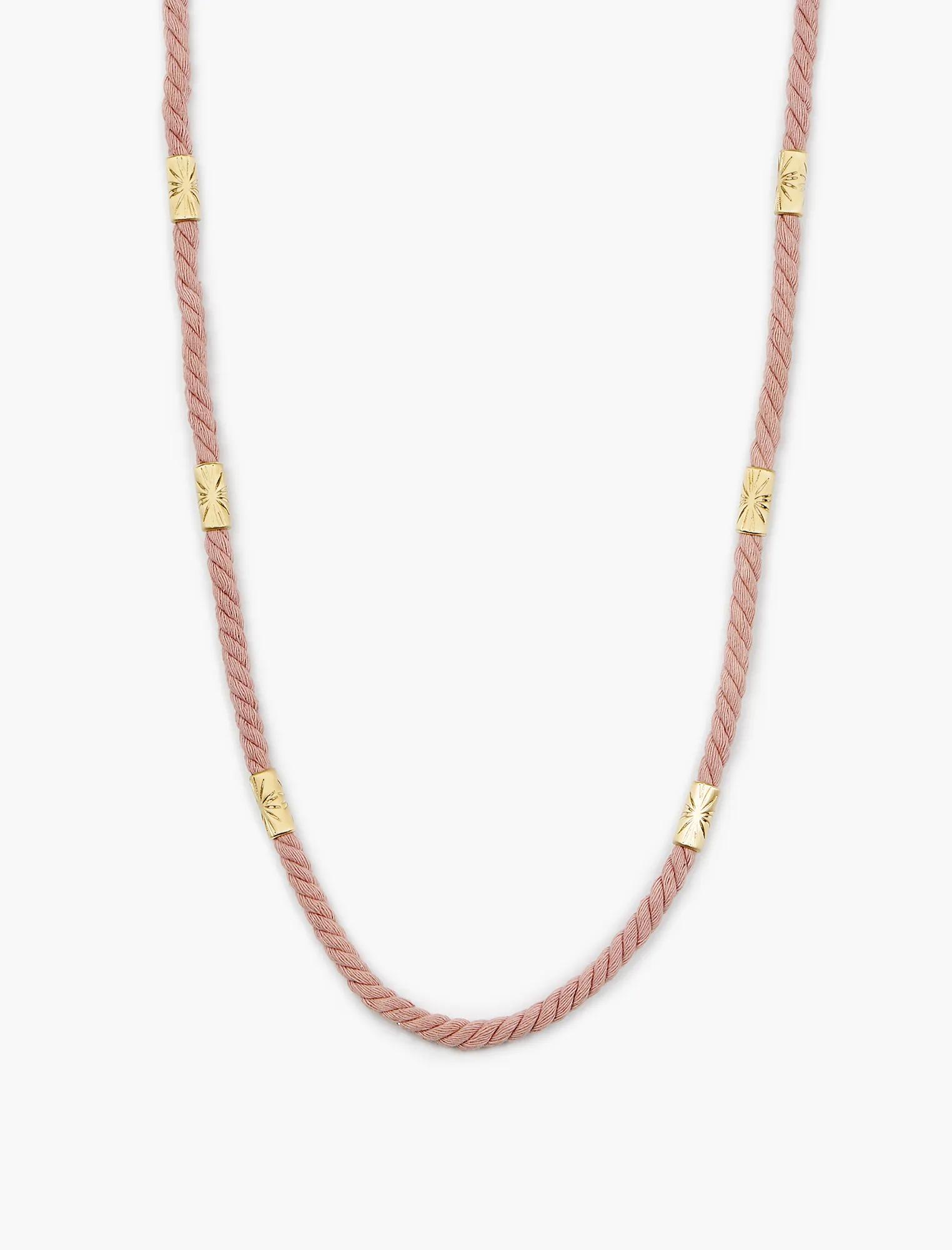 PINK ROPE NECKLACE, image 2