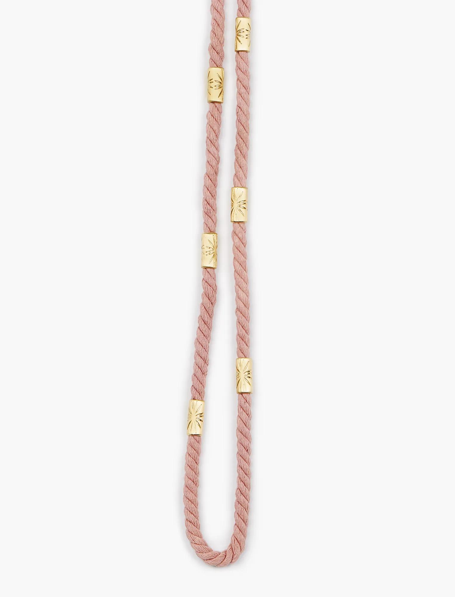 PINK ROPE NECKLACE, image 4