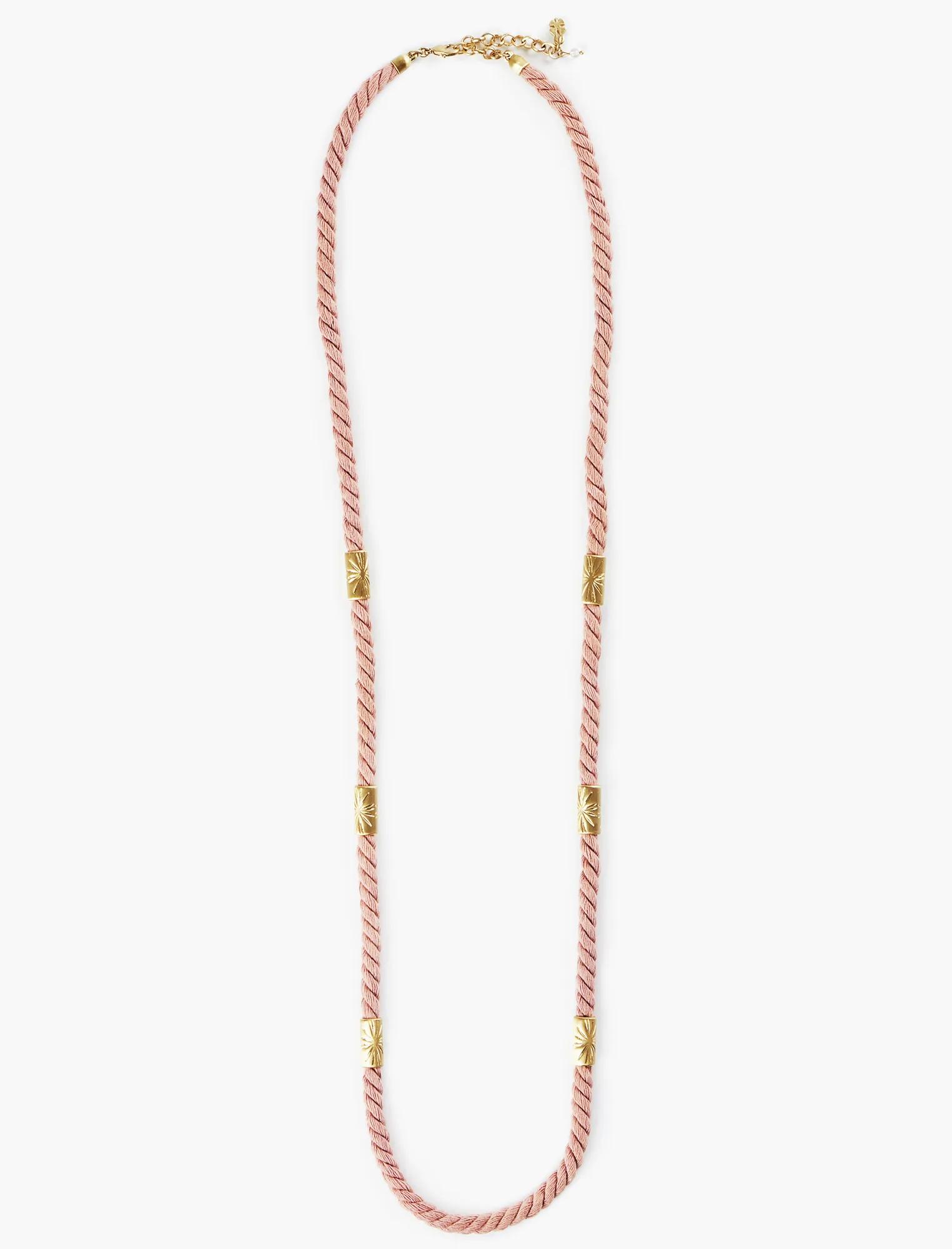 PINK ROPE NECKLACE, image 5