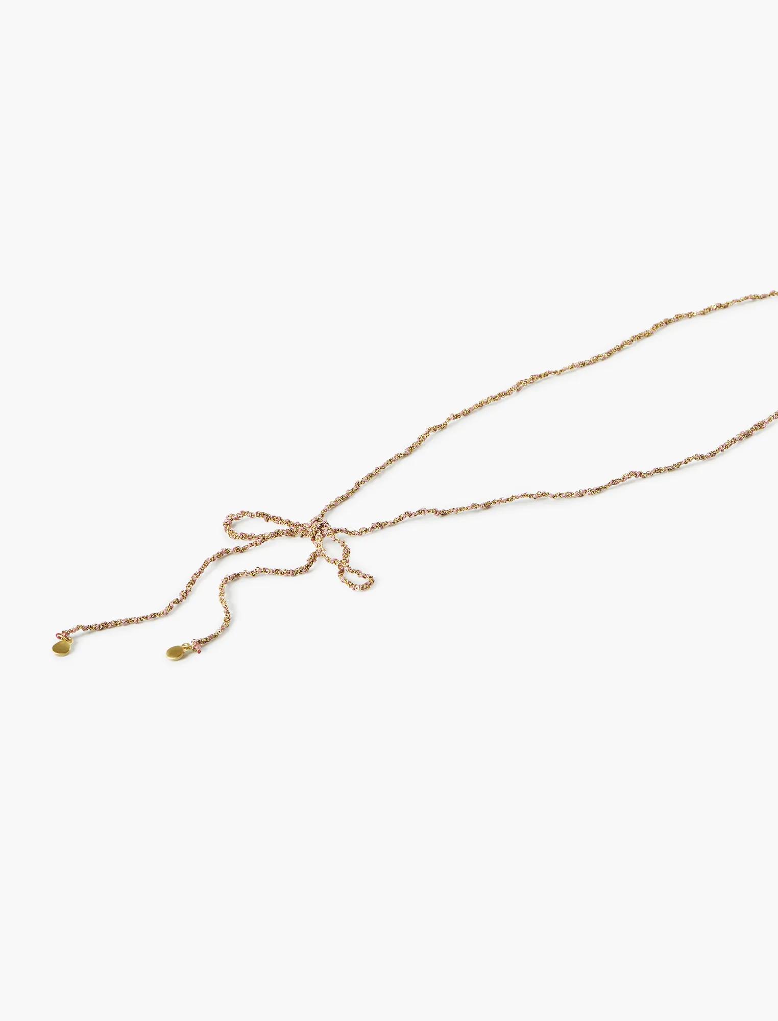 WOVEN Y NECKLACE, image 4