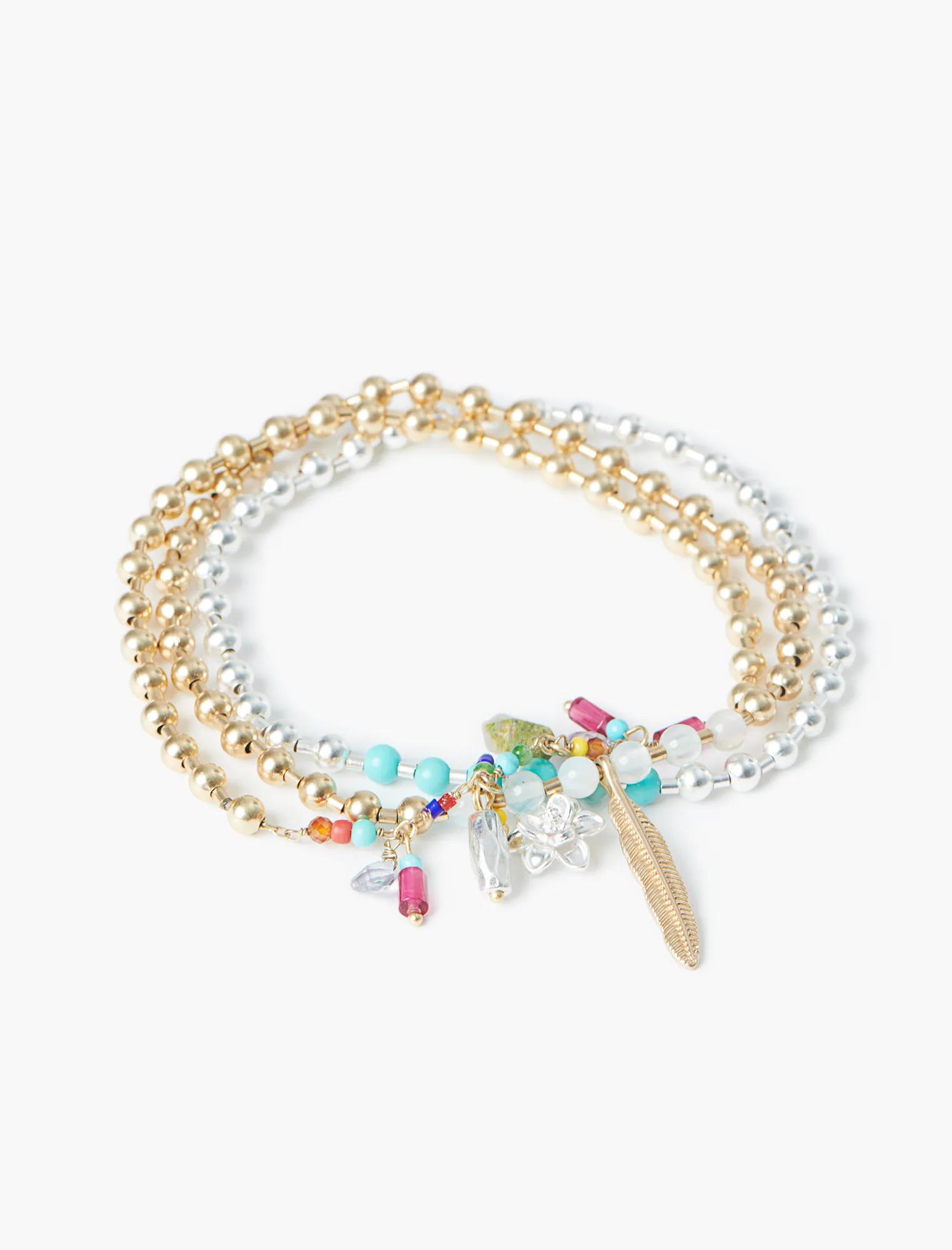 BEADED BRACELET SET, image 1