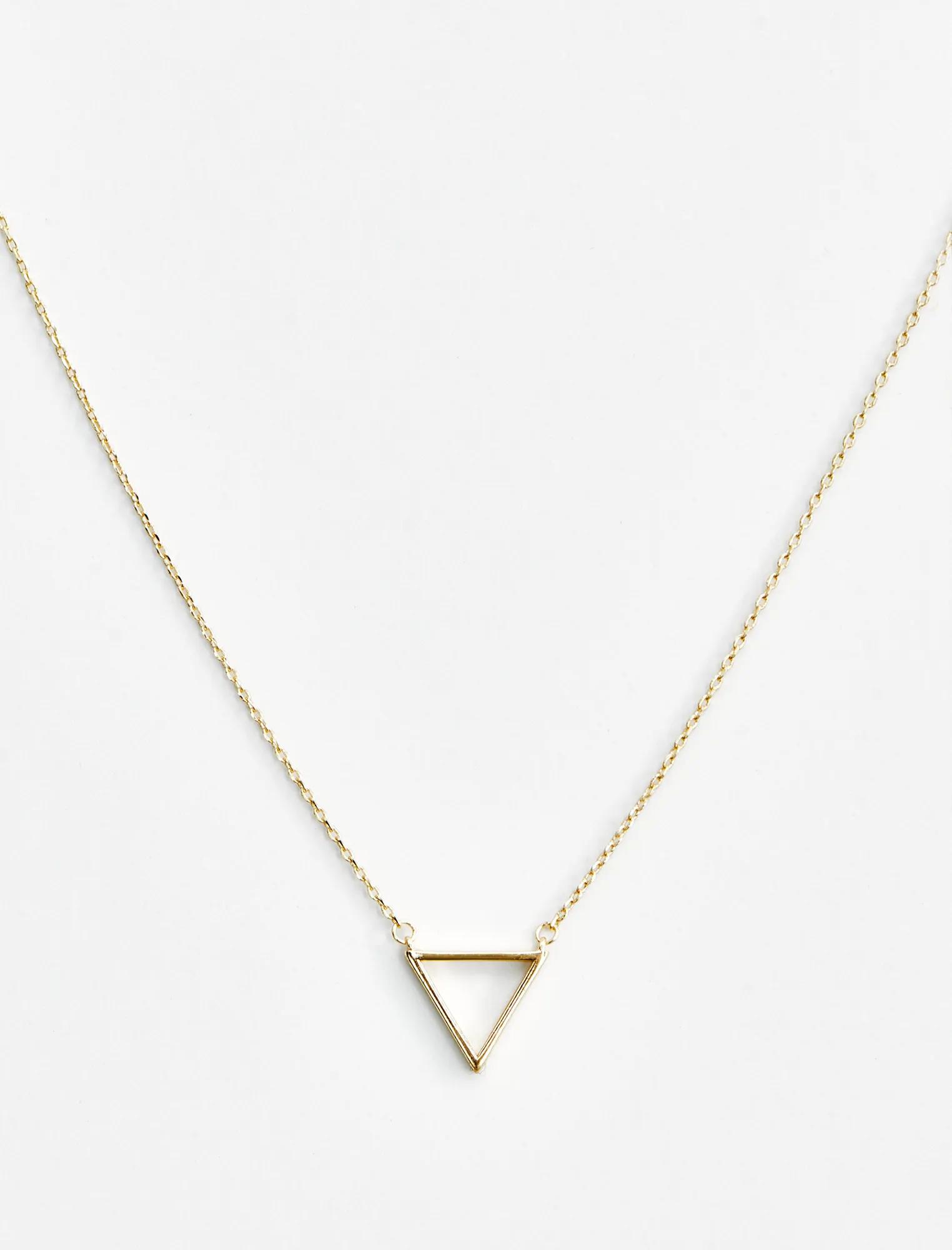 TRIANGLE DELICATE NECKLACE, image 2