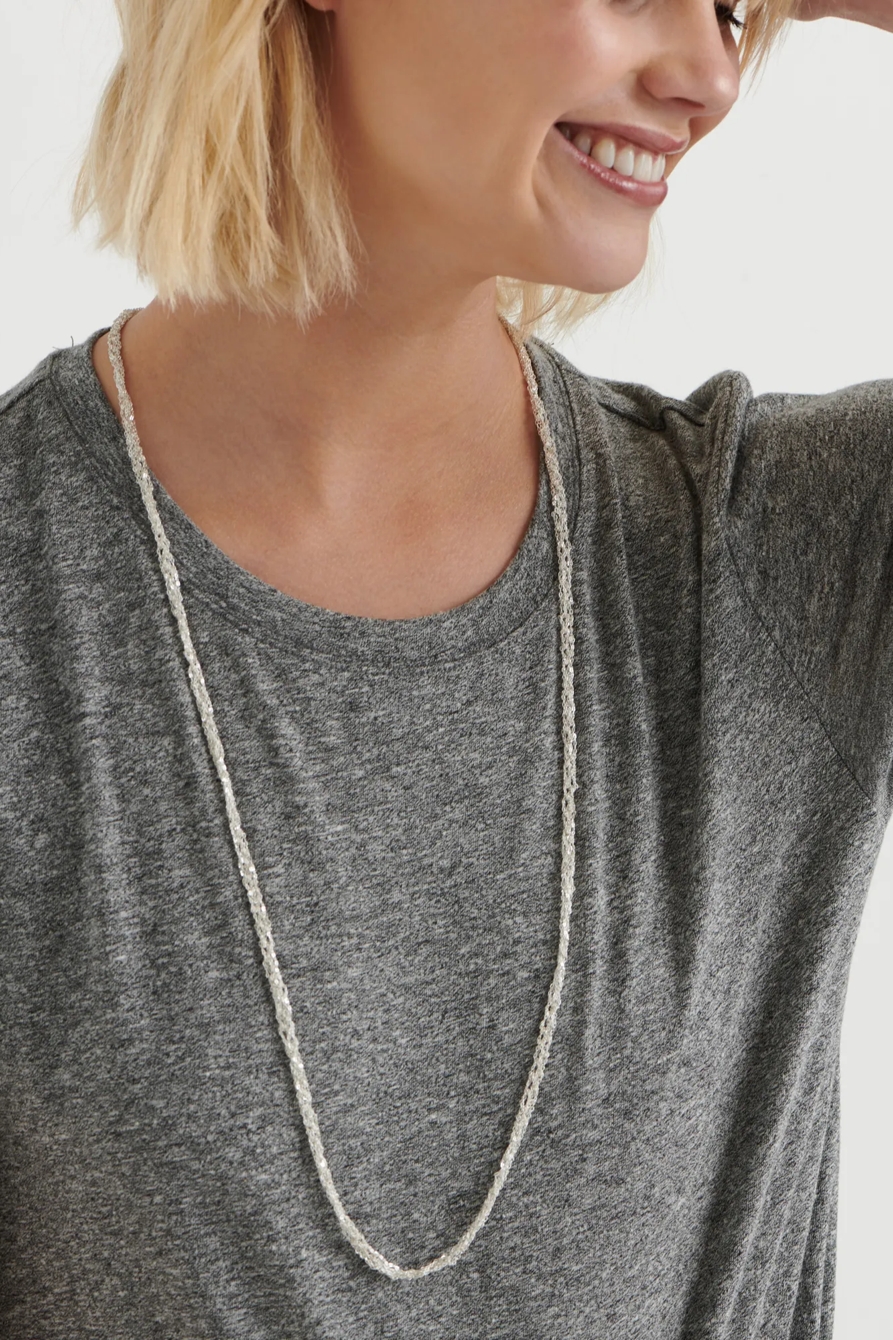 WOVEN CHAIN NECKLACE, image 2