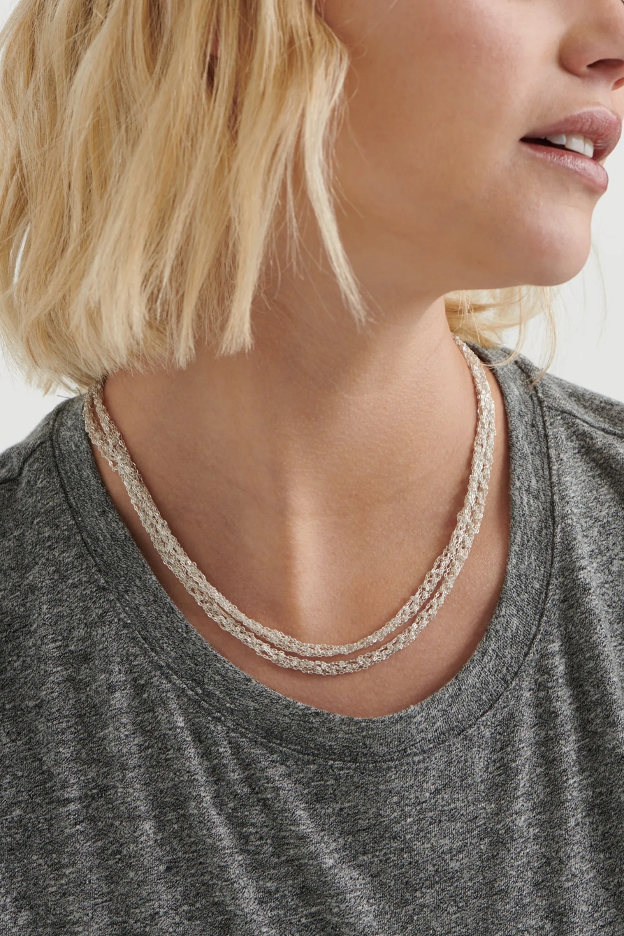WOVEN CHAIN NECKLACE, image 3