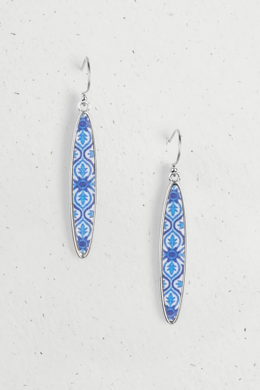MOSAIC PATTERNED EARRING, image 1