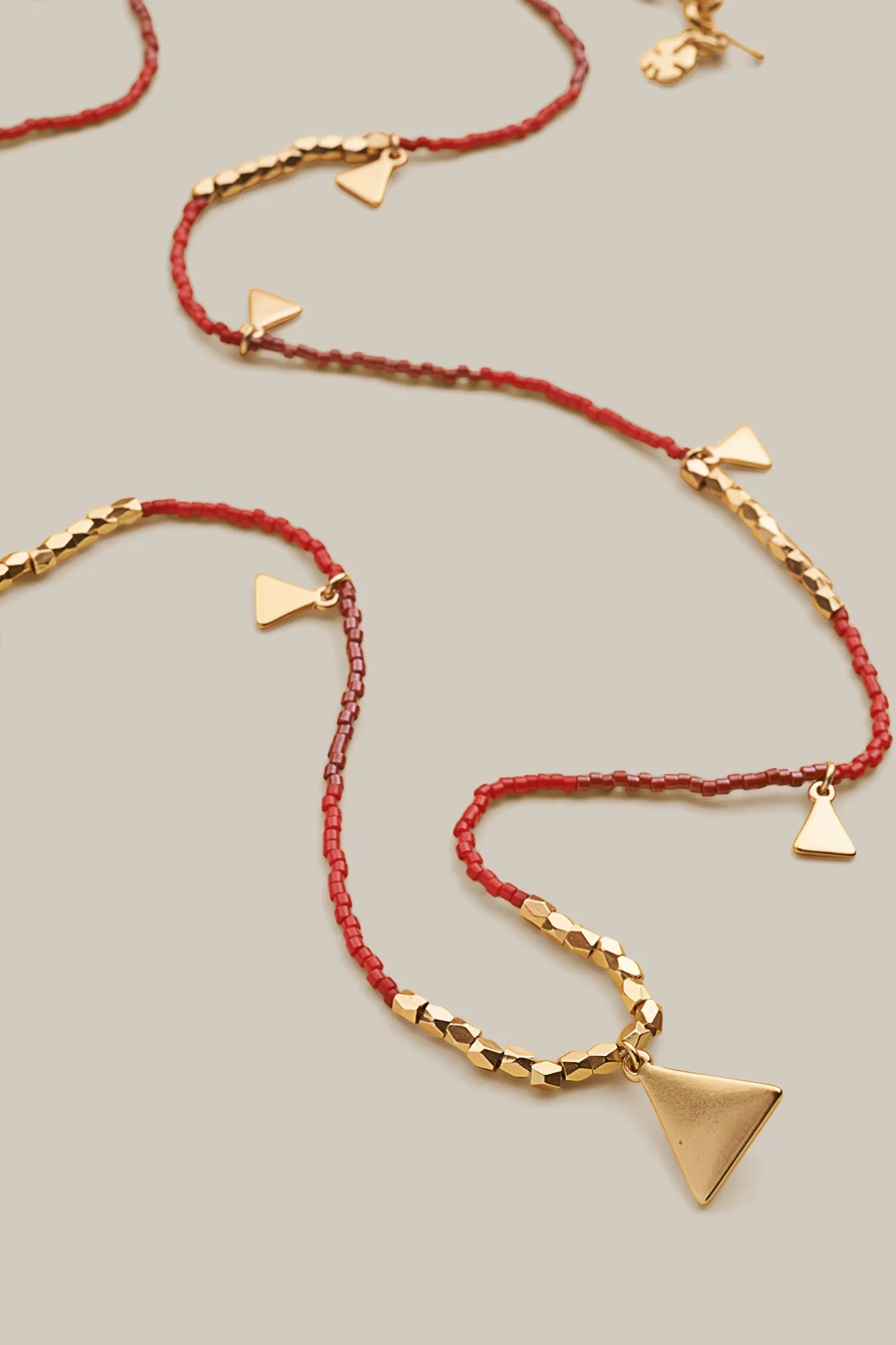 BEADED CHARM NECKLACE, image 3