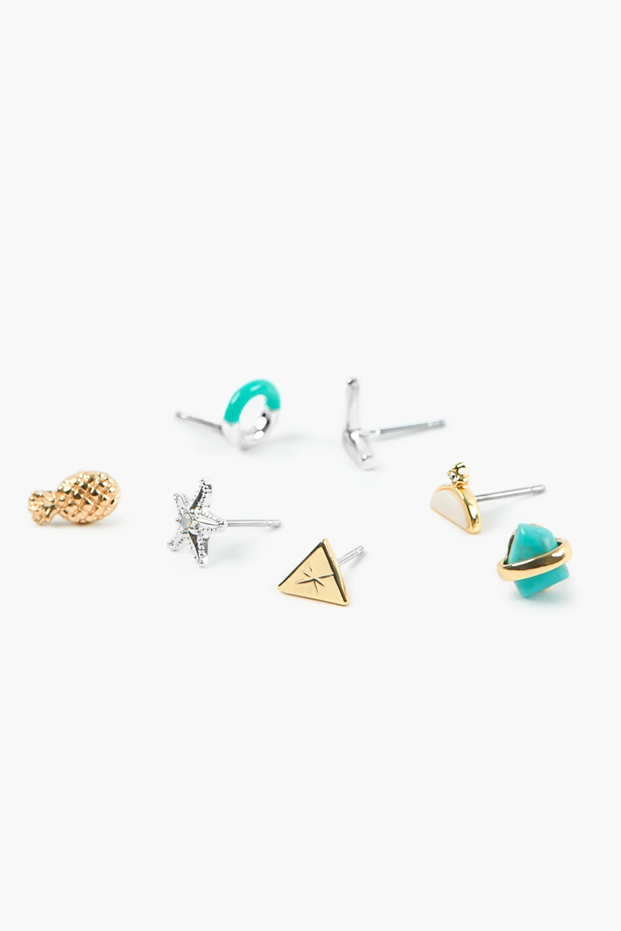 PINEAPPLE STUD SET, image 2