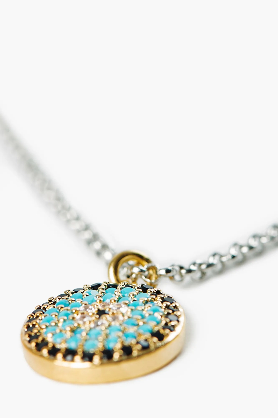 EVIL EYE LAYER NECKLACE, image 3