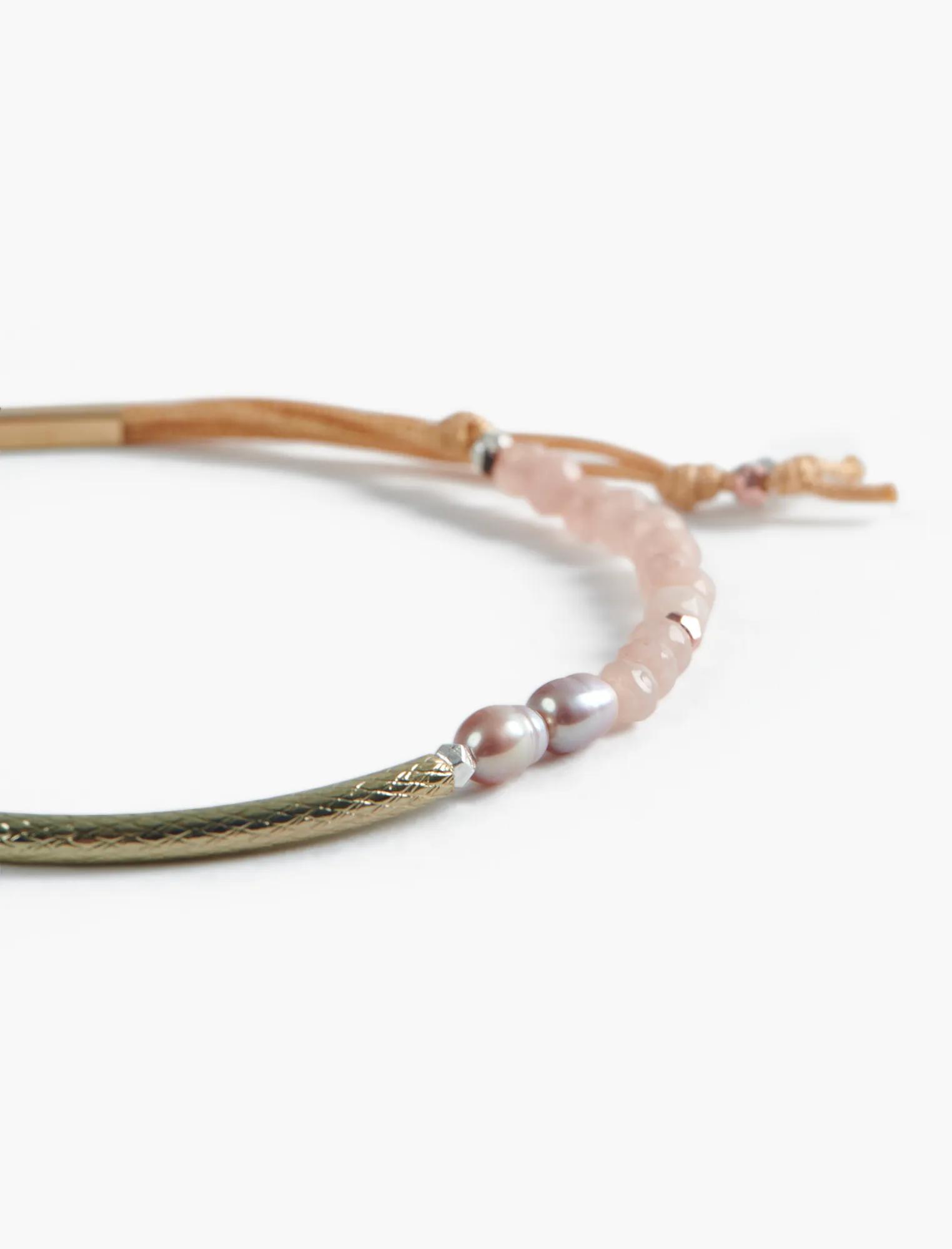PINK BEADED BRACELET, image 2