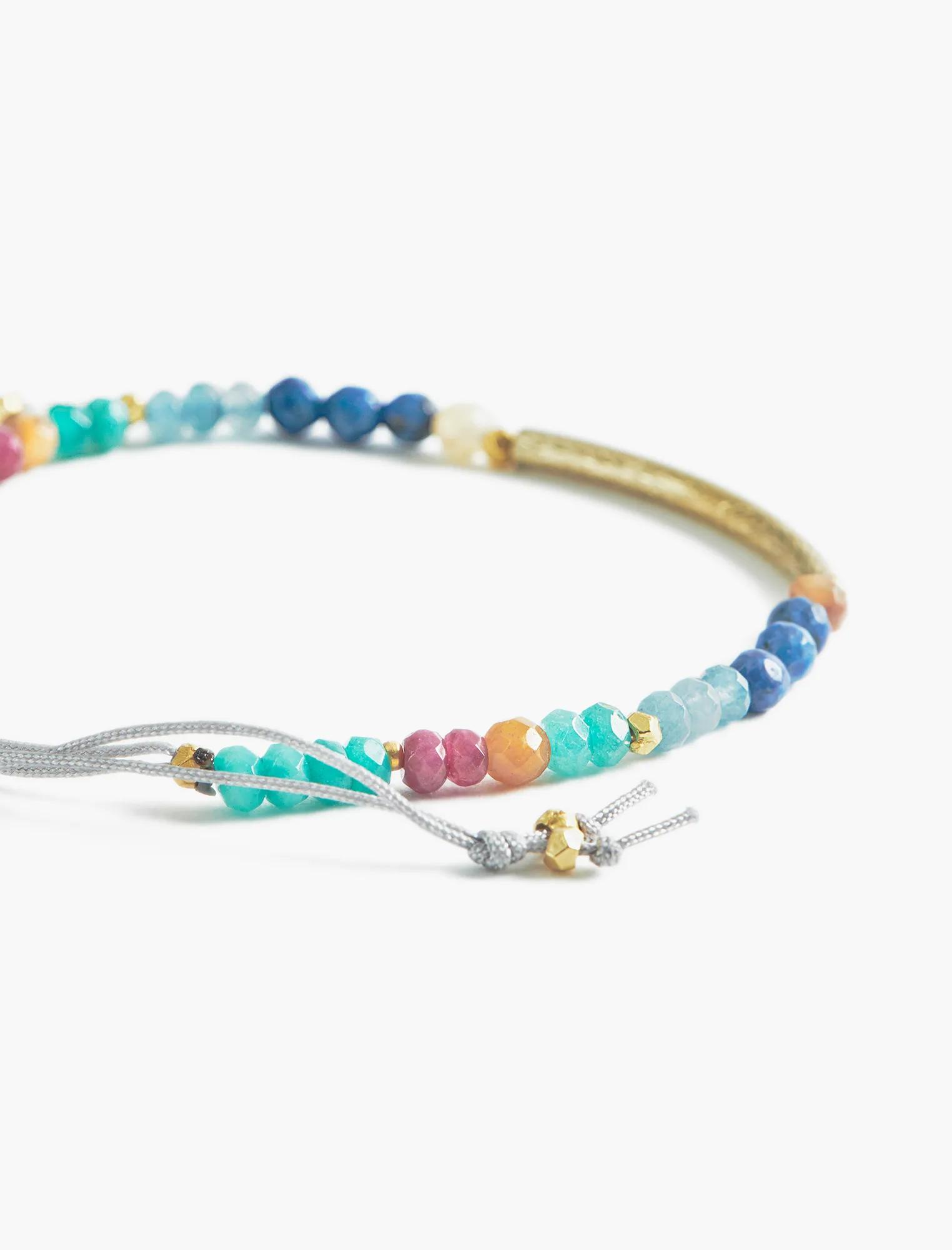 RAINBOW BEADED BRACELET, image 2