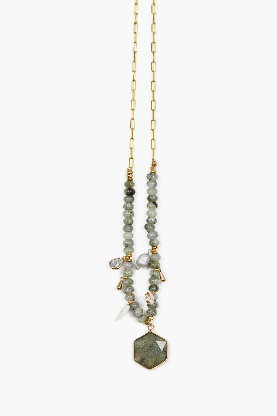 CHARMED PENDANT COLLAR NECKLACE, image 2