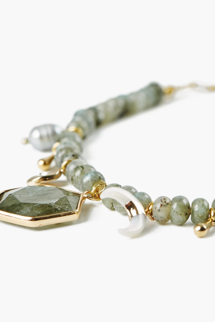 CHARMED PENDANT COLLAR NECKLACE, image 4