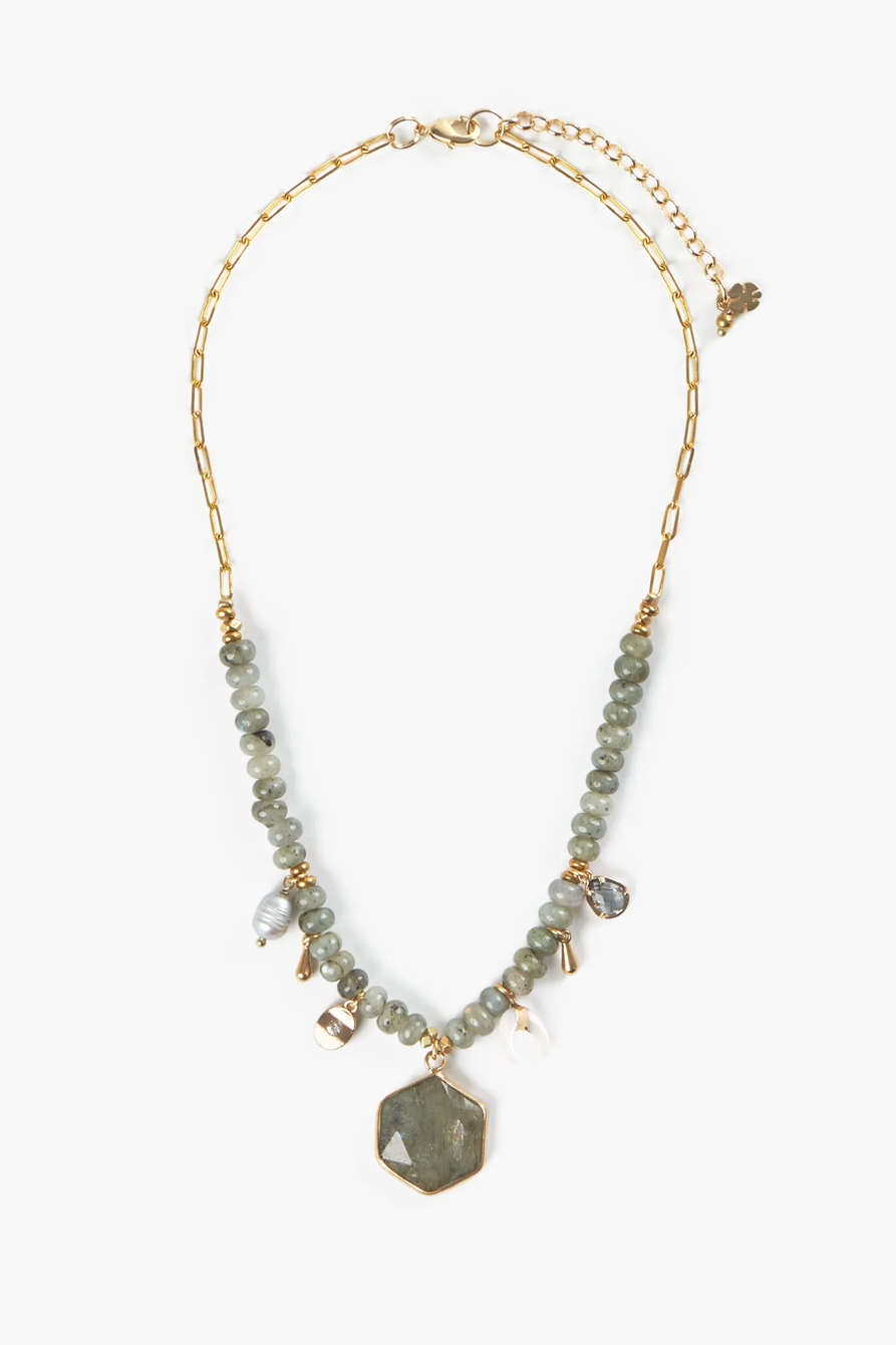 CHARMED PENDANT COLLAR NECKLACE, image 5