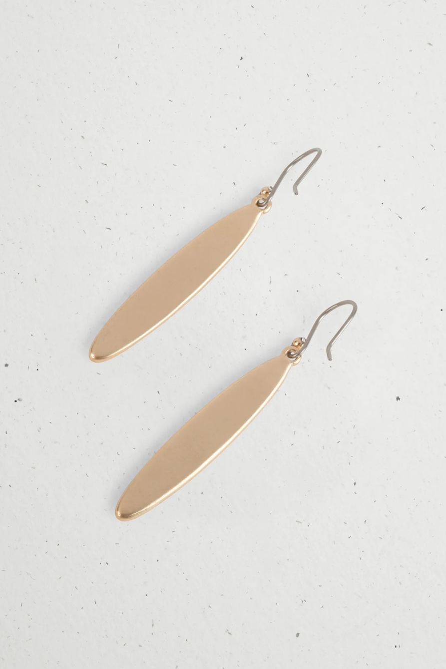 MOTHER OF PEARL DROP EARRINGS, image 3