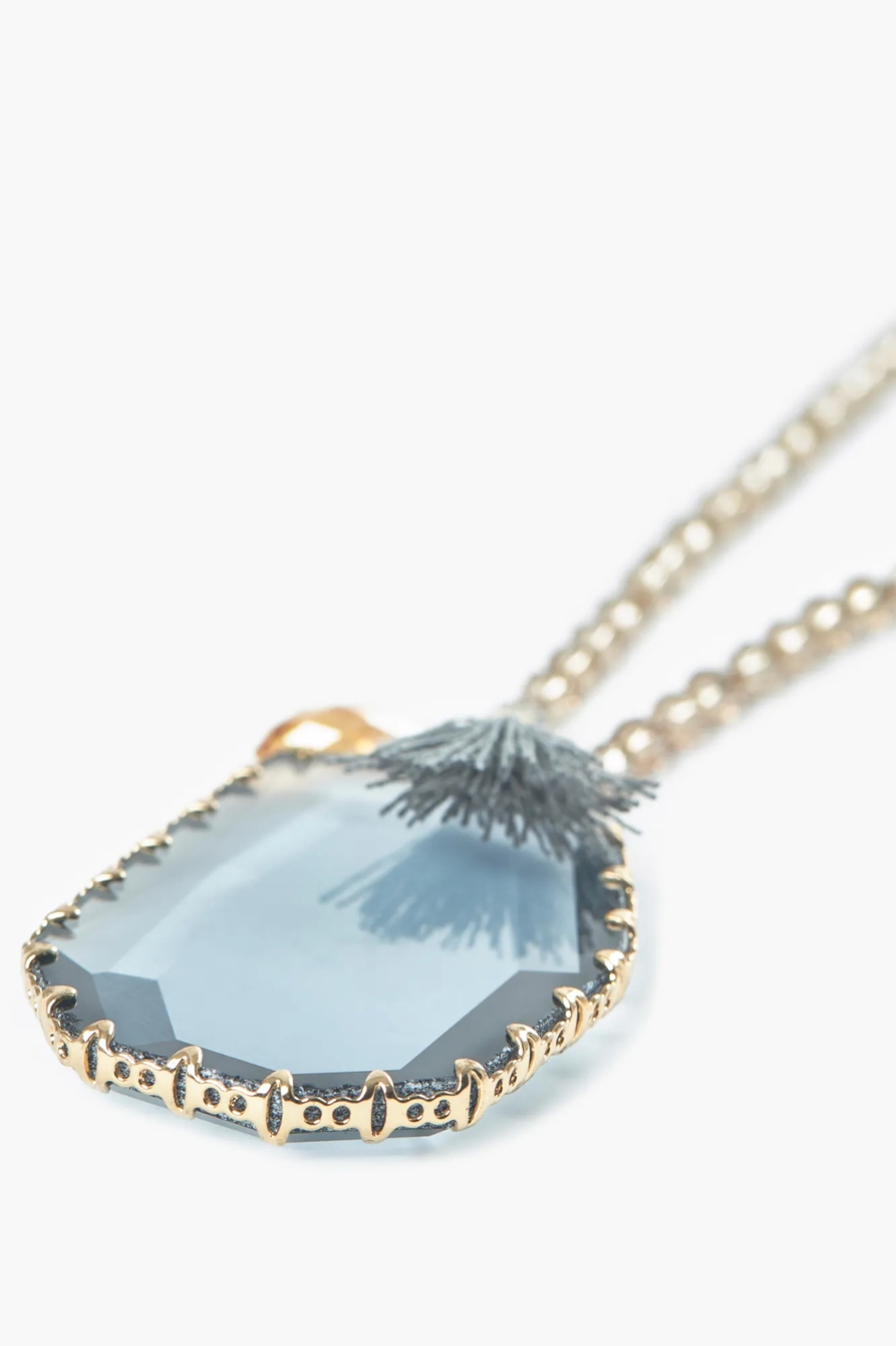 GLASS CHARM PENDANT NECKLACE, image 4