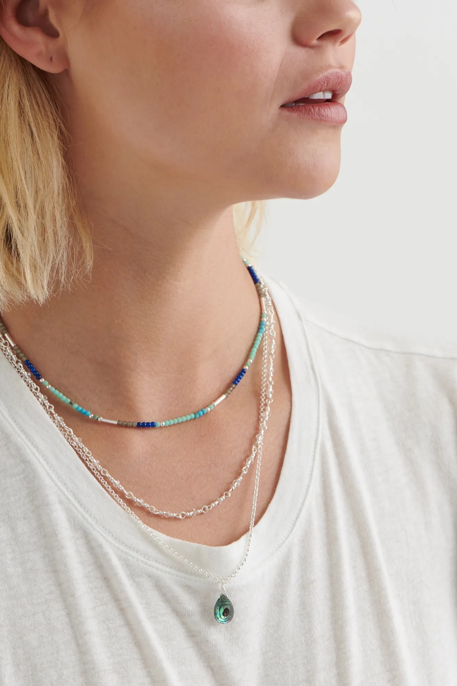 LAYERED BEADED NECKLACE, image 2