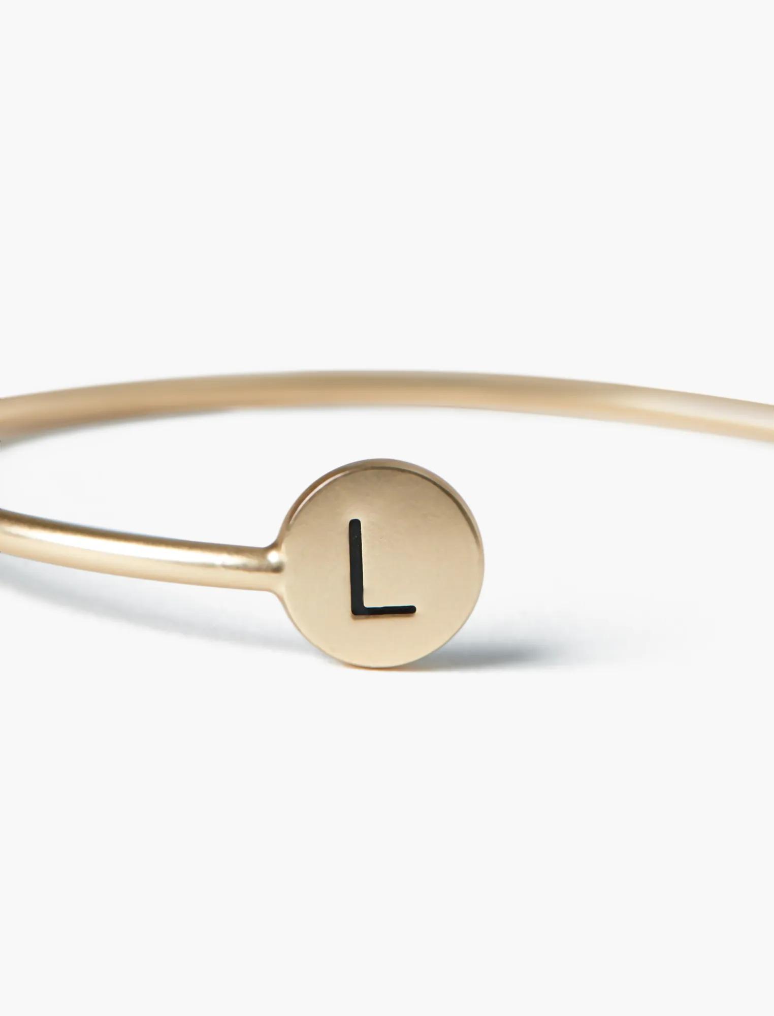 L CUFF BRACELET, image 2