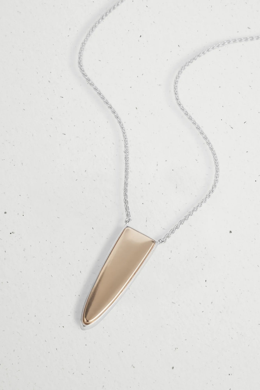 REVERSIBLE MOSAIC PENDANT NECKLACE, image 4